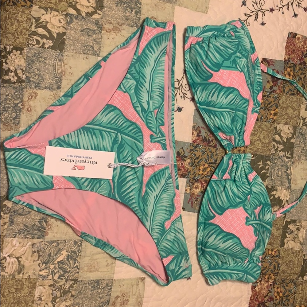 Two piece bathing suit